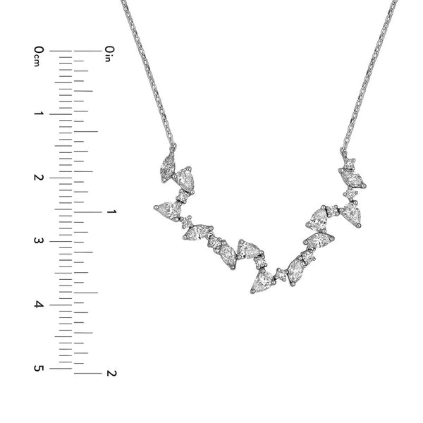 Diamond Blossom Necklace
