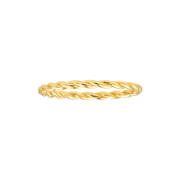 Twisted Rope Band Ring