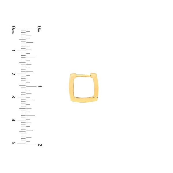Small Square Hoop Earrings