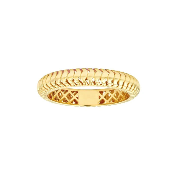 SN/Ake Textured Band Ring