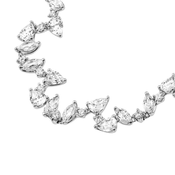 Diamond Blossom Necklace-