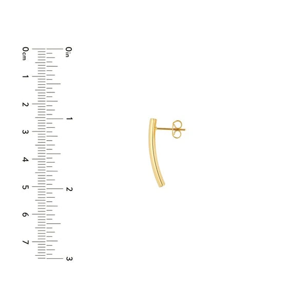 Bar Stud Earrings