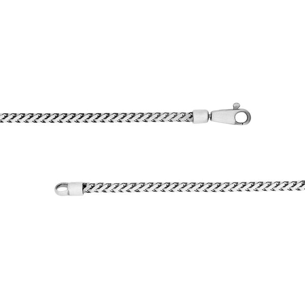 3.1mm 8-Sided Franco Bracelet
