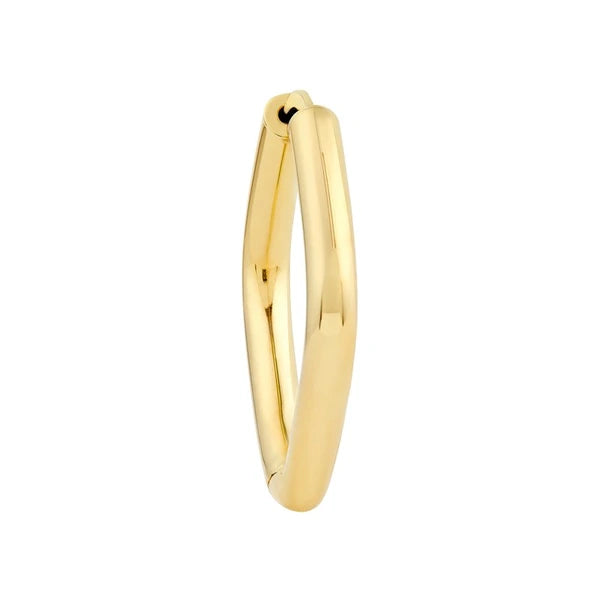 3x15mm Square Hoop Earrings