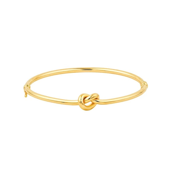 3mm Love Knot Tube Bangle