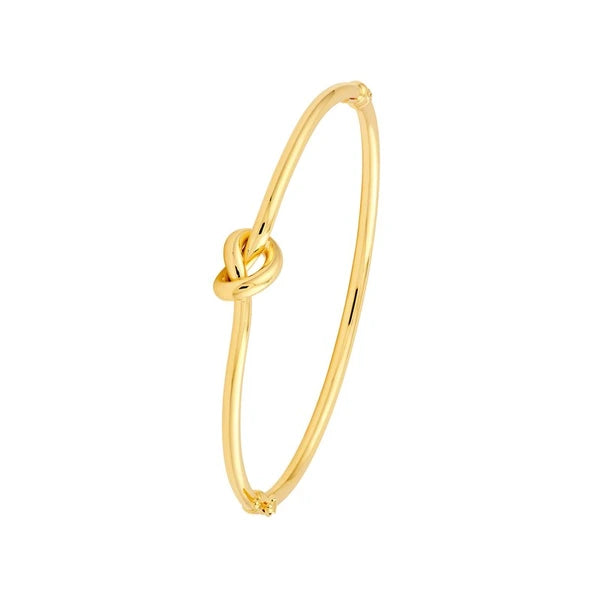 3mm Love Knot Tube Bangle
