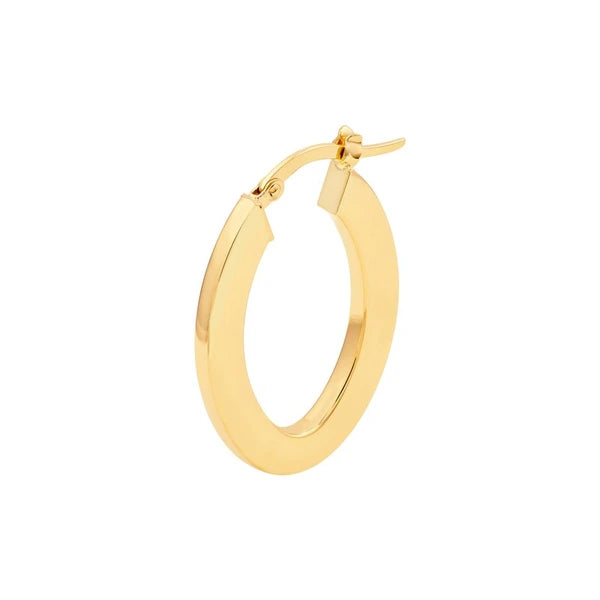 Marquise Rectangular Hoop Earrings