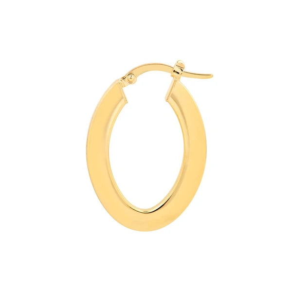 Marquise Rectangular Hoop Earrings