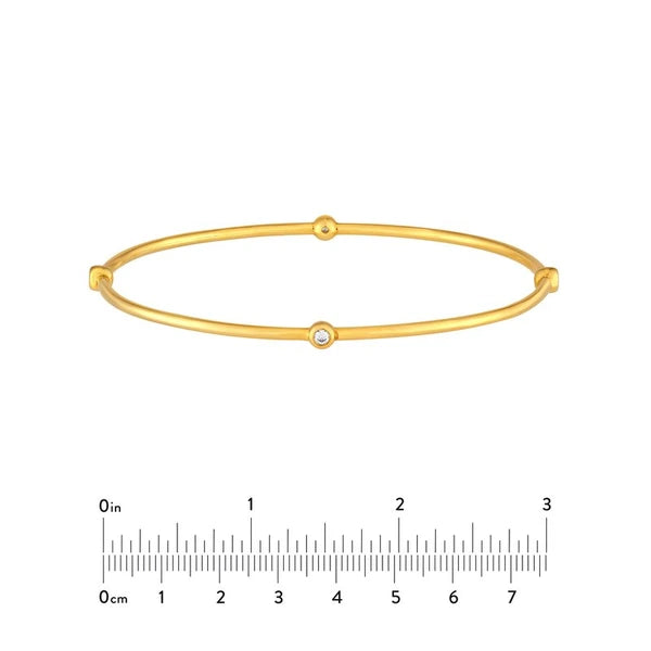 Melodie Bangle (Round Diamond)