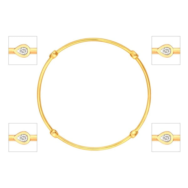 Melodie Bangle (Diamond Pear)