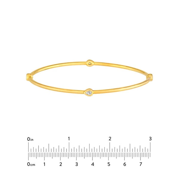 Melodie Bangle (Diamond Pear)