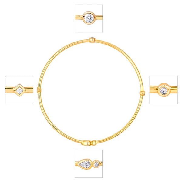 Melodie Bangle (Pear Duet)