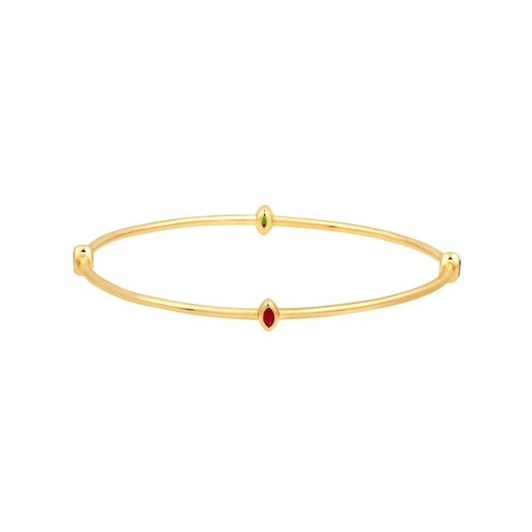 Melodie Bangle (Gem Marquise)