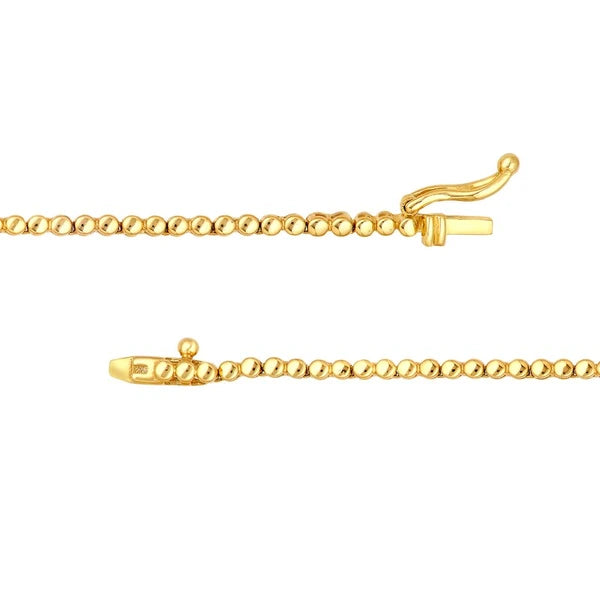 Diamond Tennis Necklace with Emerald Cut Center Stone