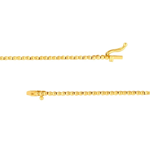 Oval Pink Sapphire and Pear Diamond Tennis Necklace