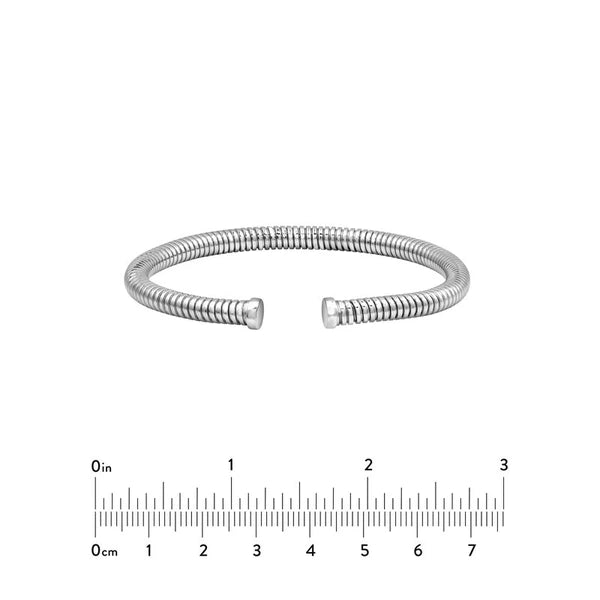5mm Sterling Silver Tubogas Bangle