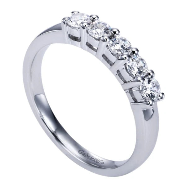 14K White Gold   Matching Wedding Band