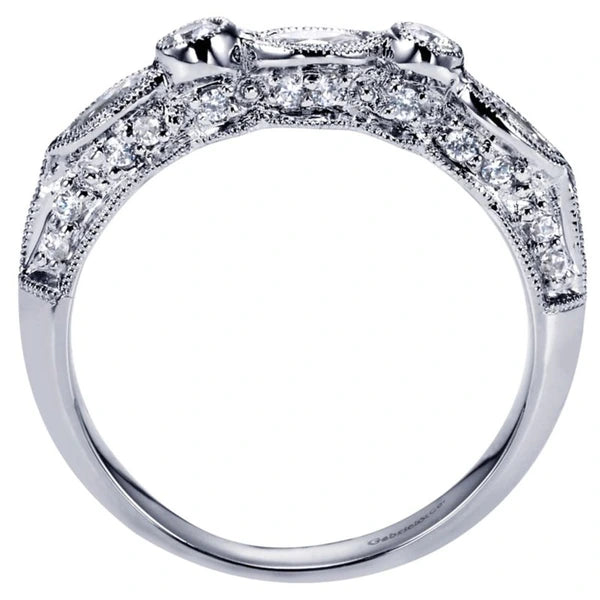 14K White Gold   Matching Wedding Band