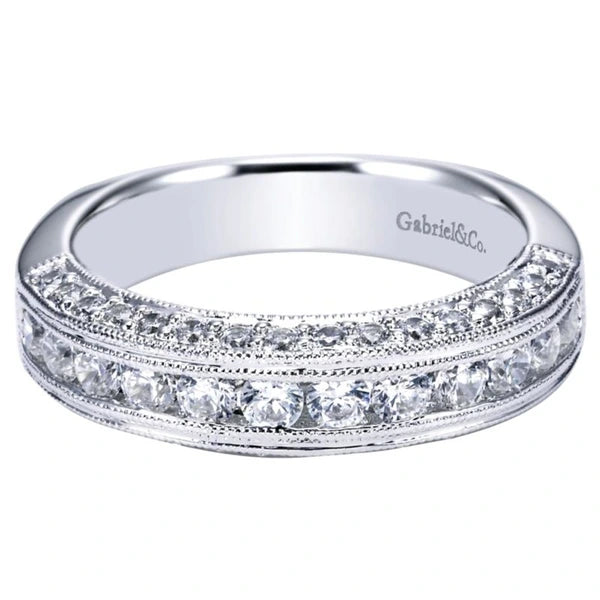 14K White Gold   Matching Wedding Band