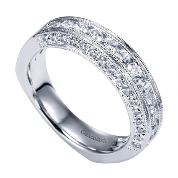 14K White Gold   Matching Wedding Band