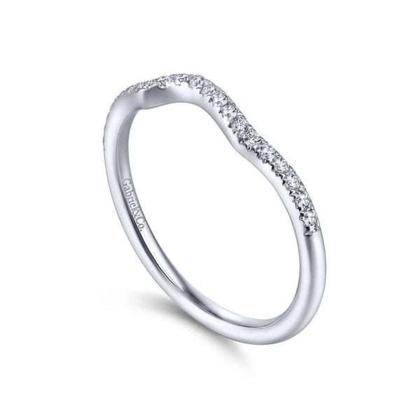 14K White Gold   Matching Wedding Band