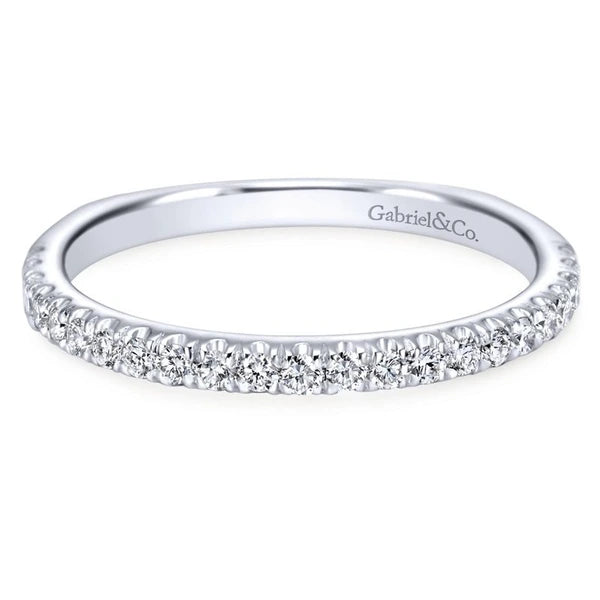 14K White Gold   Matching Wedding Band