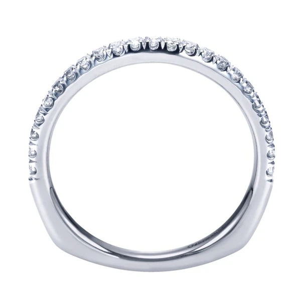 14K White Gold   Matching Wedding Band