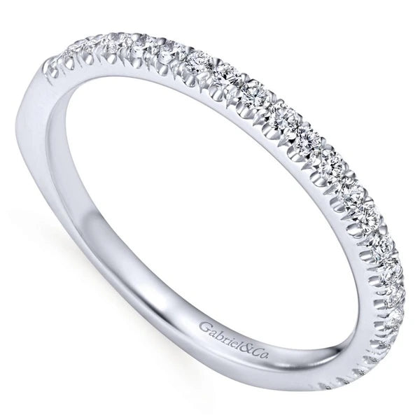 14K White Gold   Matching Wedding Band