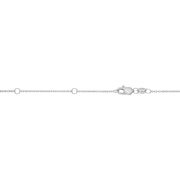 14K Gold 0.87mm Double Extendable Diamond Cut Cable Chain