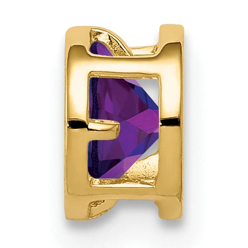 Gemstone Bezel Chain Slides