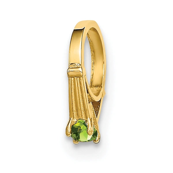 3D Ring with Birthstone Charms
