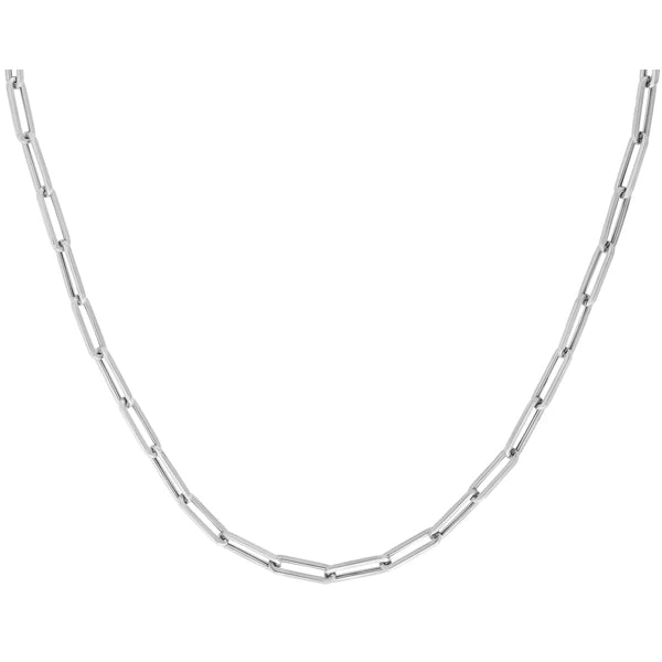 10K Gold 4.2mm Paperclip Chain