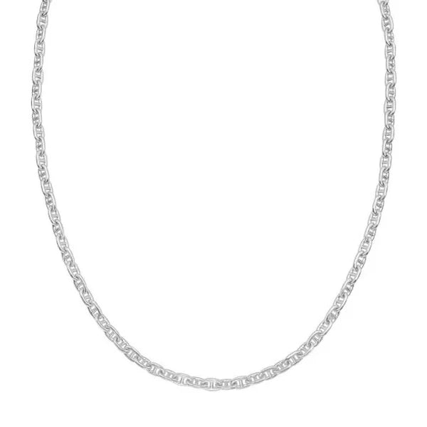 Silver 4.35mm Anchor Chain