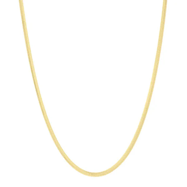 Silver Plated 2.6mm Oval Snake Chain