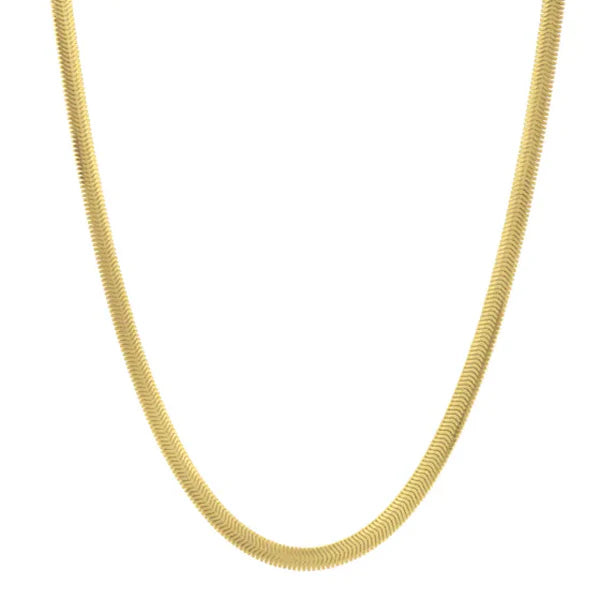 Silver Plated 4.2mm Oval Snake Chain