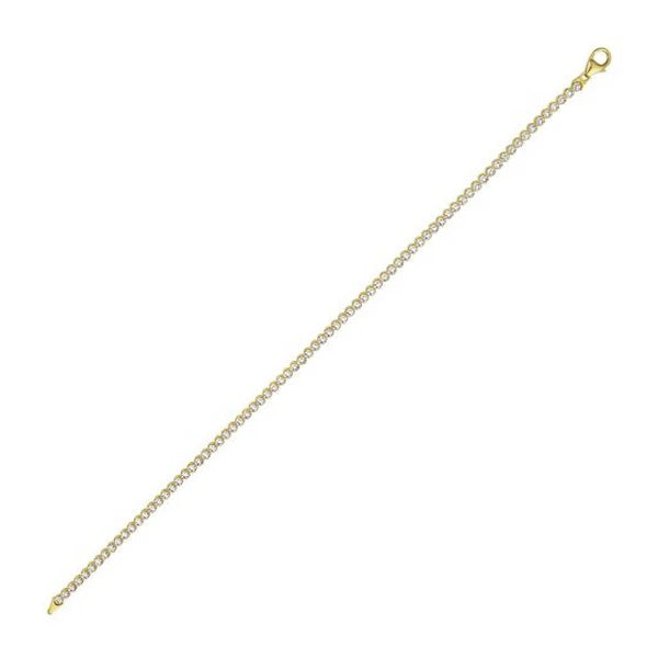 14K Diamon'Oro Tennis Bracelet