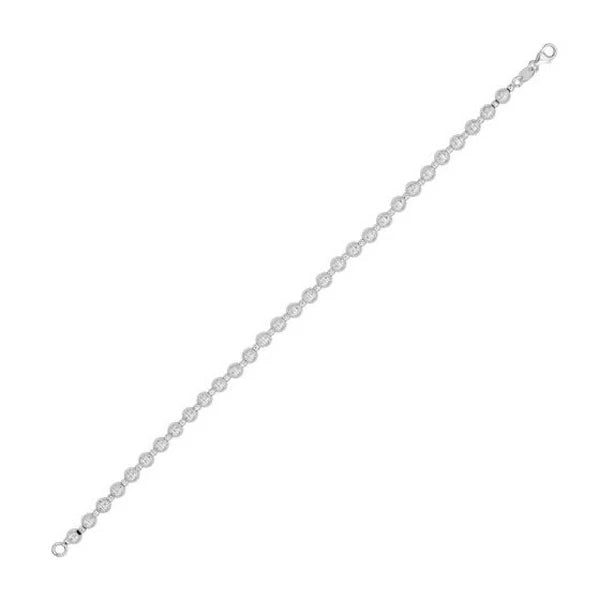14K Disco DC Bead Bracelet